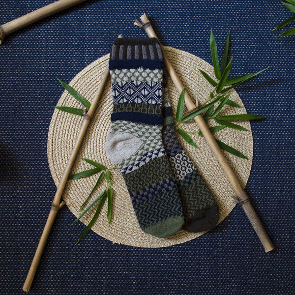 Wool Bamboo Crew Socks