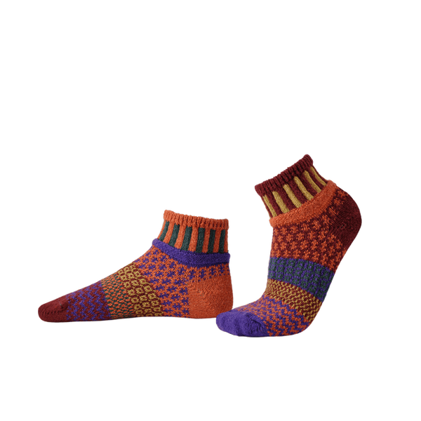 Fall Foliage Quarter Socks