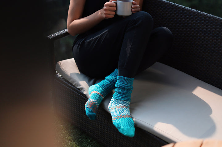 Fusion Slouch Socks - Abalone – Solmate Canada