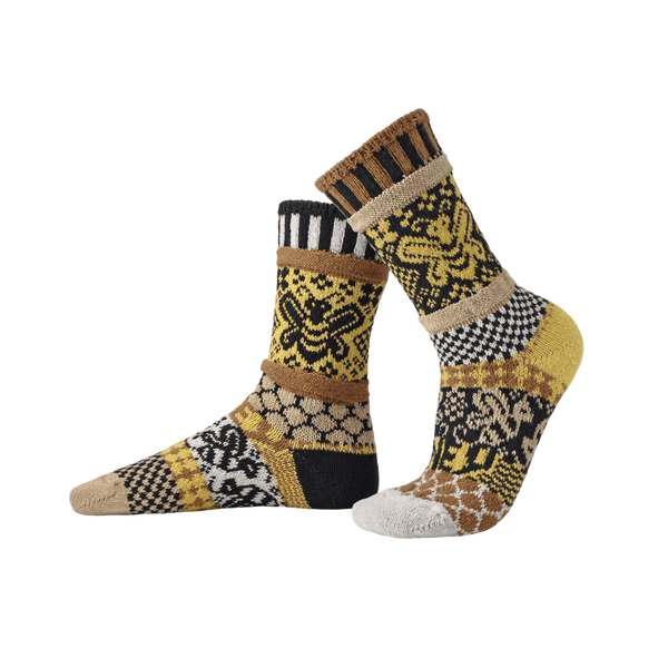 Honey Bee Crew Socks