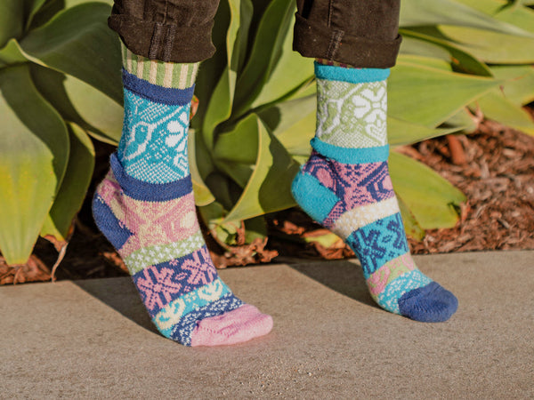 Hummingbird Crew Socks