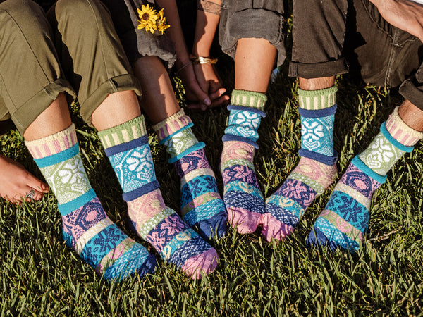Hummingbird Crew Socks