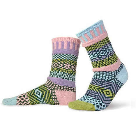 Lilac Crew Socks
