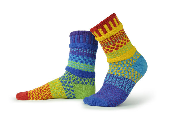 Rainbow Crew Socks