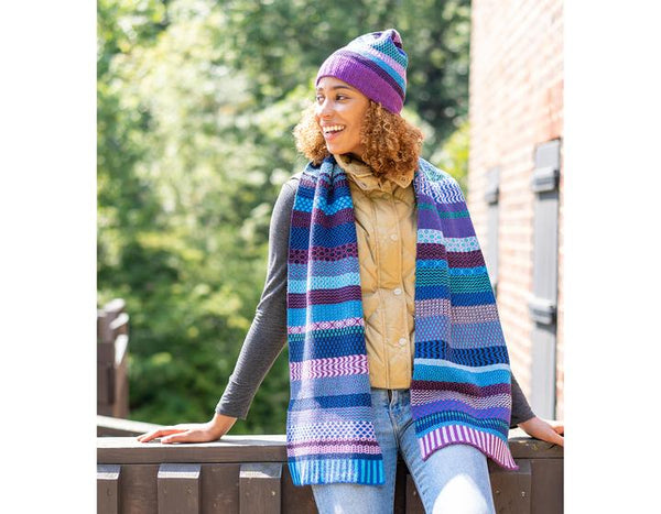 Raspberry Scarf