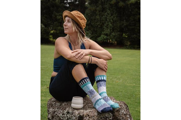Snowfall Crew Socks