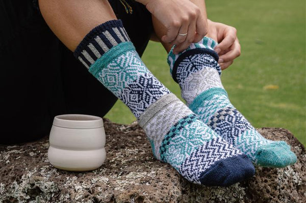 Snowfall Crew Socks