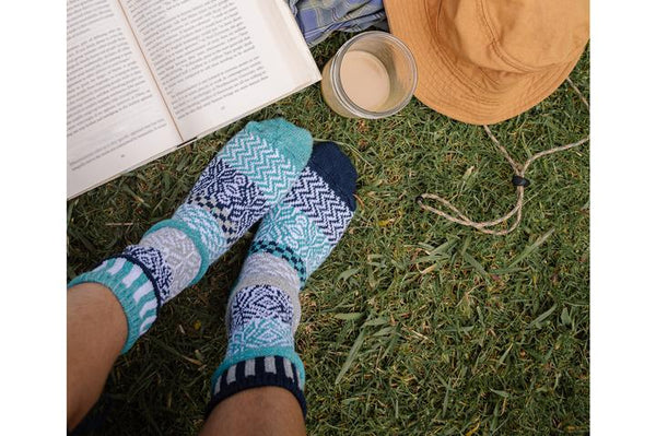 Snowfall Crew Socks