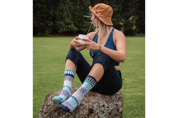 Snowfall Crew Socks