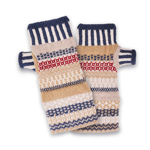 Bateau Mouche Fingerless Mittens