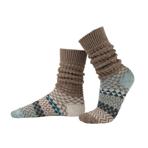 Fusion Slouch Socks - Driftwood