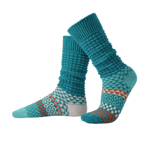 Fusion Slouch Socks - Abalone