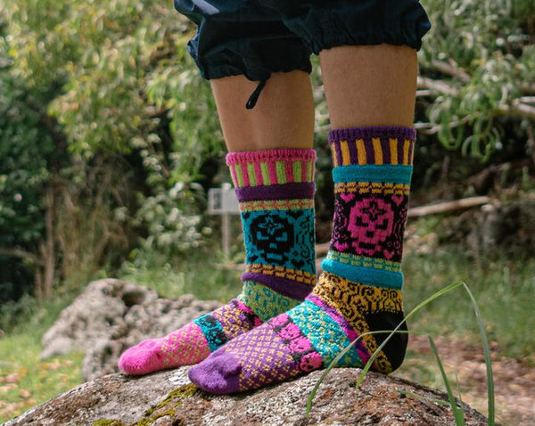Day Of The Dead Crew Socks